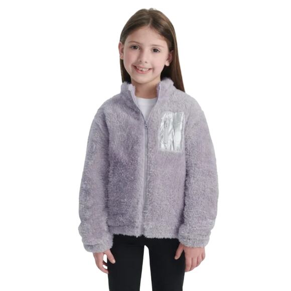 Splendid Girl's Jacket Fleece Full Zip Purple Size 3T NWT - Picture 6 of 8